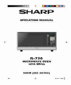 Sharp Microwave Oven R-756-page_pdf